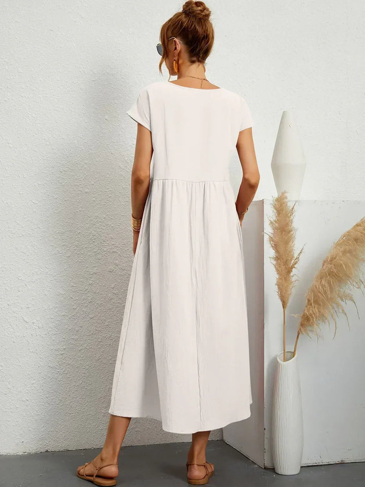 Ursina | Fluid Midi Kleid