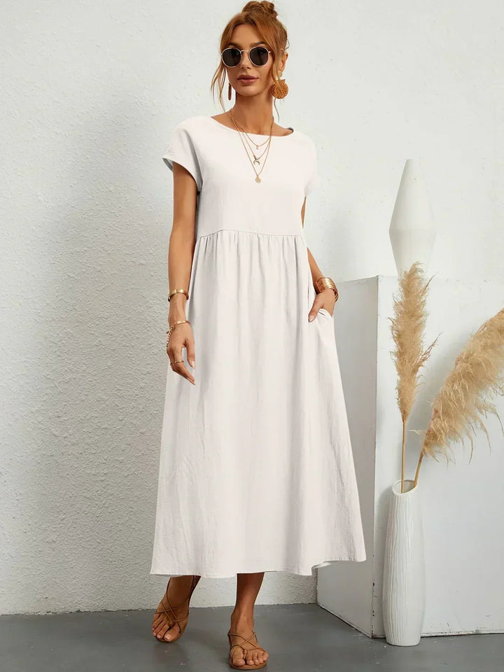 Ursina | Fluid Midi Kleid