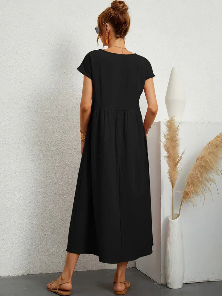 Ursina | Fluid Midi Kleid
