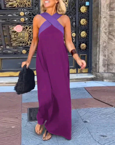 Yvonne | Wickel-Front Maxikleid