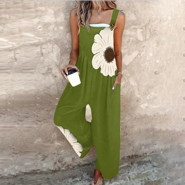 Perle | Entspannt bedruckter Jumpsuit