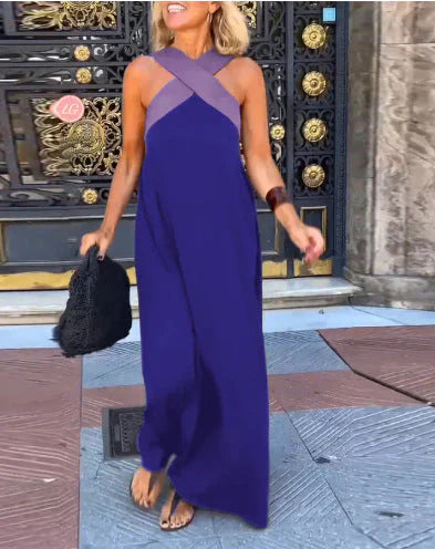 Yvonne | Wickel-Front Maxikleid