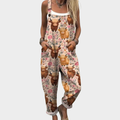 Beatrice | Entspanntes bedrucktes Jumpsuit