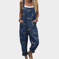 Clara | Lässiger Bedruckter Jumpsuit