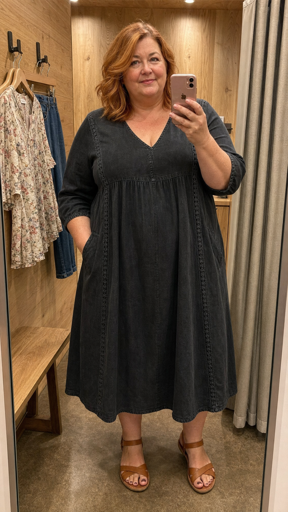 Juliette I Eleganz A-Linie Maxikleid