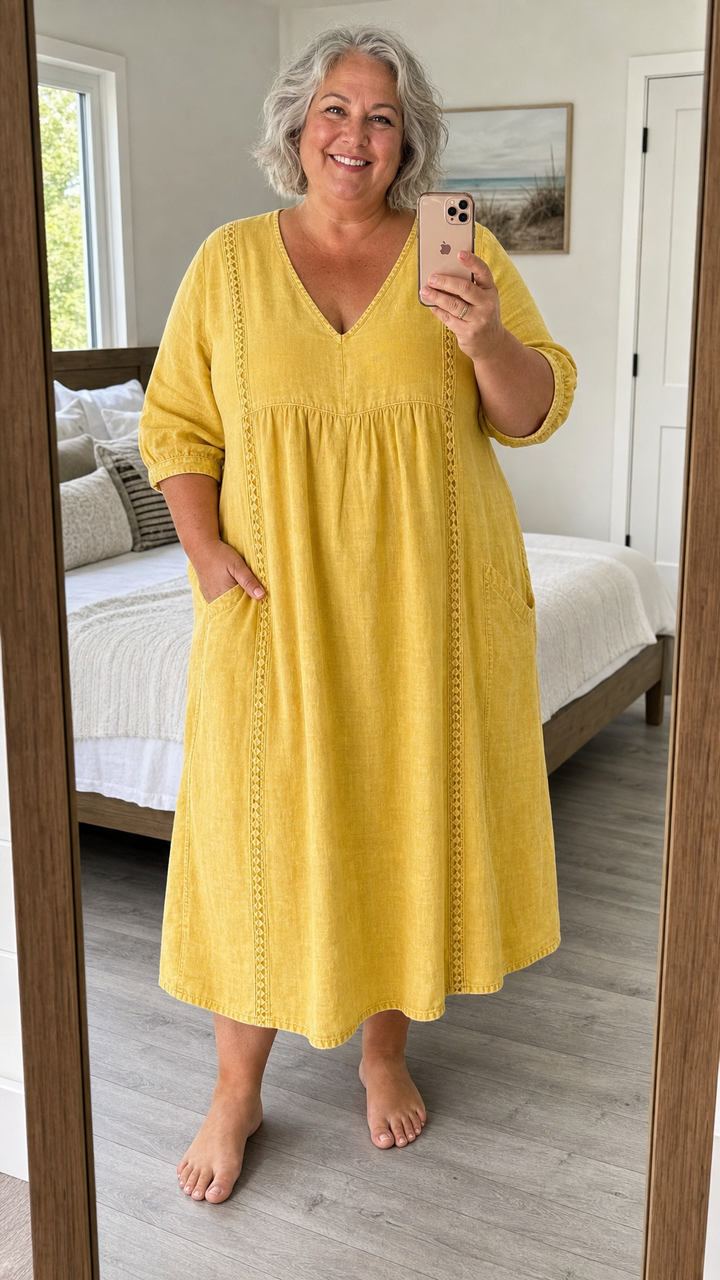 Juliette I Eleganz A-Linie Maxikleid