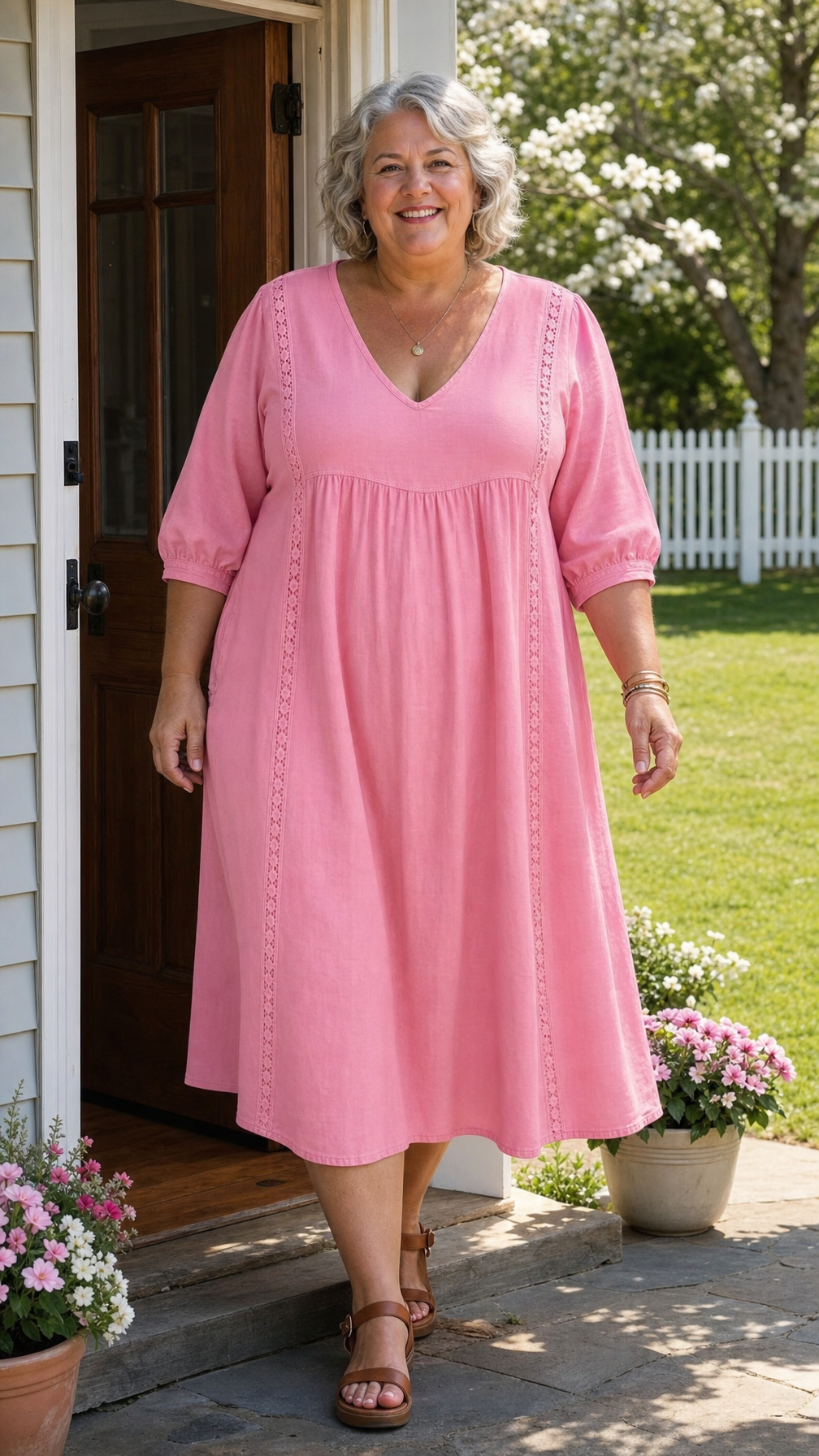 Juliette I Eleganz A-Linie Maxikleid