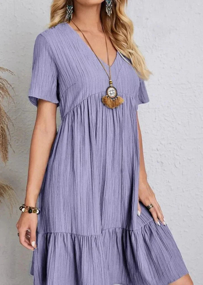 Ellen | Elegantes Kleid, das den Bauch schmeichelt