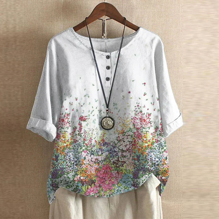 Anie - Bluse im Retro-Stil
