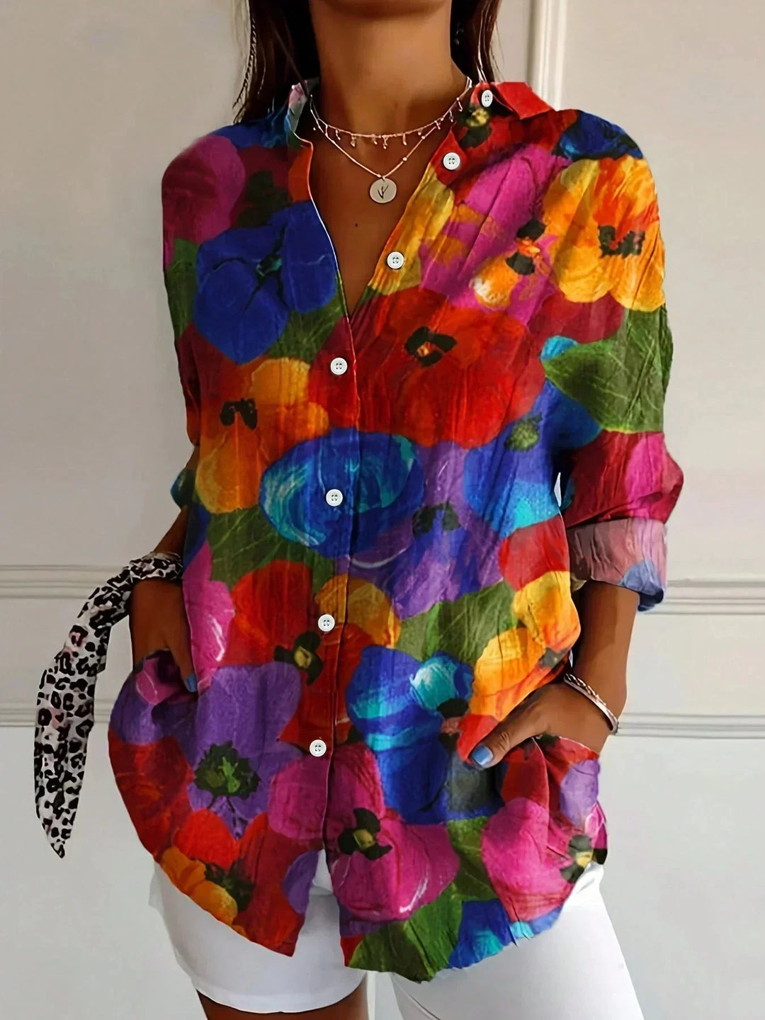 Donnabelle | Bluse mit Abstraktem Muster
