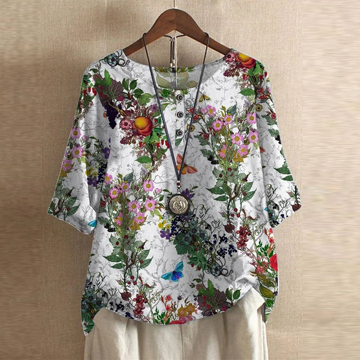 Anie - Bluse im Retro-Stil