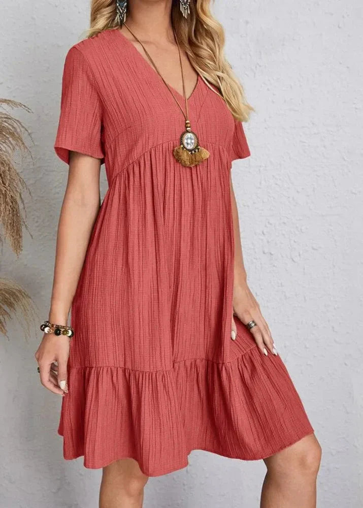 Ellen | Elegantes Kleid, das den Bauch schmeichelt