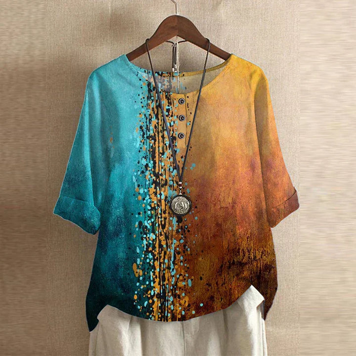 Anie - Bluse im Retro-Stil