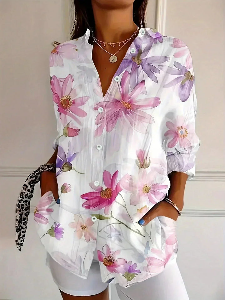 Donnabelle | Bluse mit Abstraktem Muster