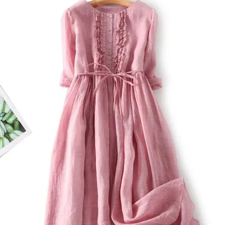 Andrea | Federleichtes Maxikleid
