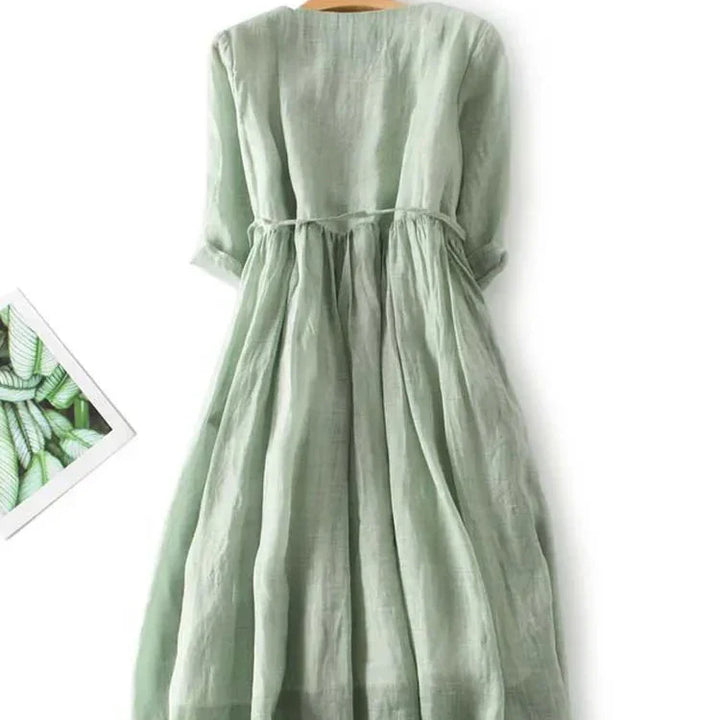 Andrea | Federleichtes Maxikleid