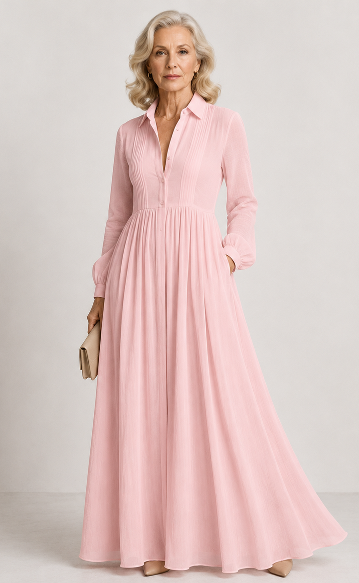Lioren | Soft Flow Maxikleid