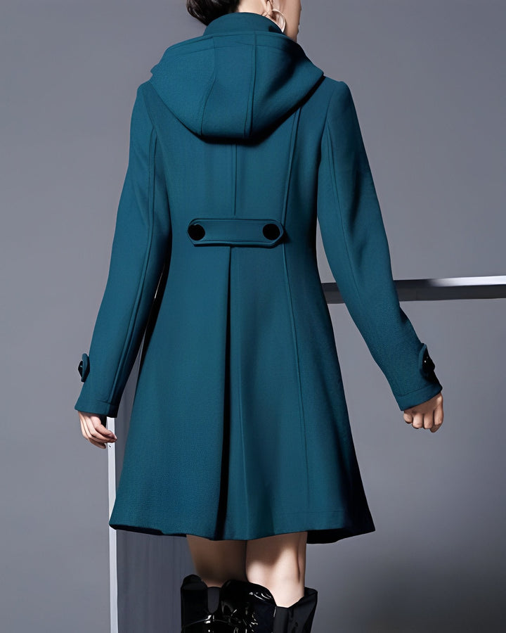 Solvara | Elegante Jacke mit Doppeltaschen und Kapuze