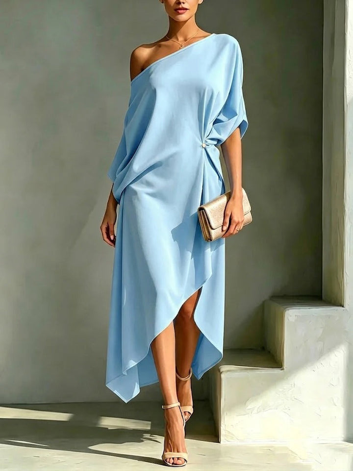 Christina | Elegantes asymmetrisches Kleid