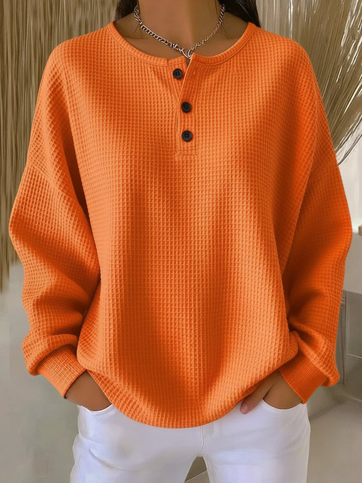 Anne | Lässiges Sweatshirt mit Kragen