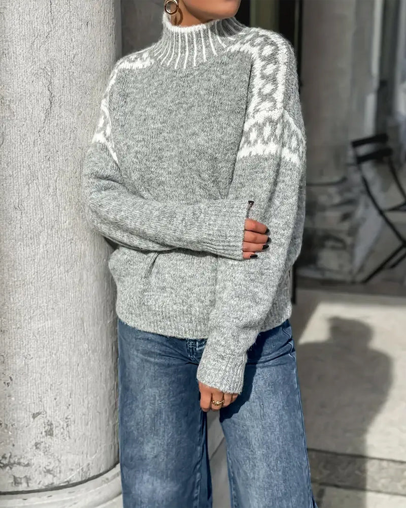 Fleecin | Entspannter & Warmer Strickpullover