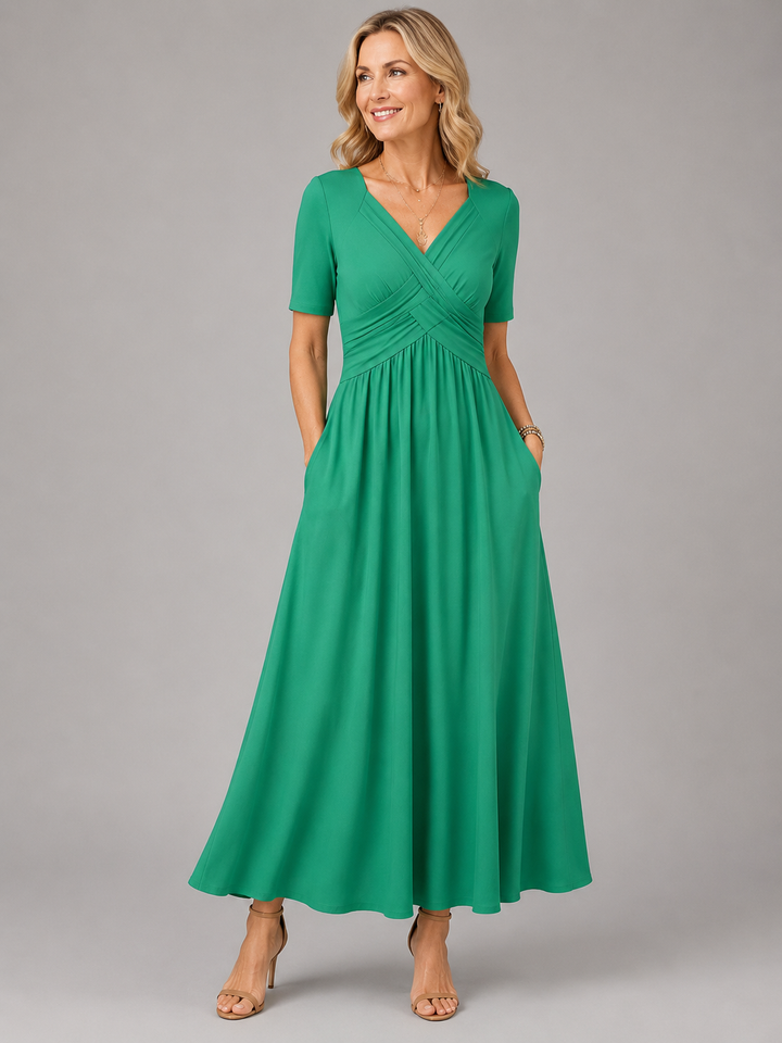 Angeli | Elegantes Midi-Kleid
