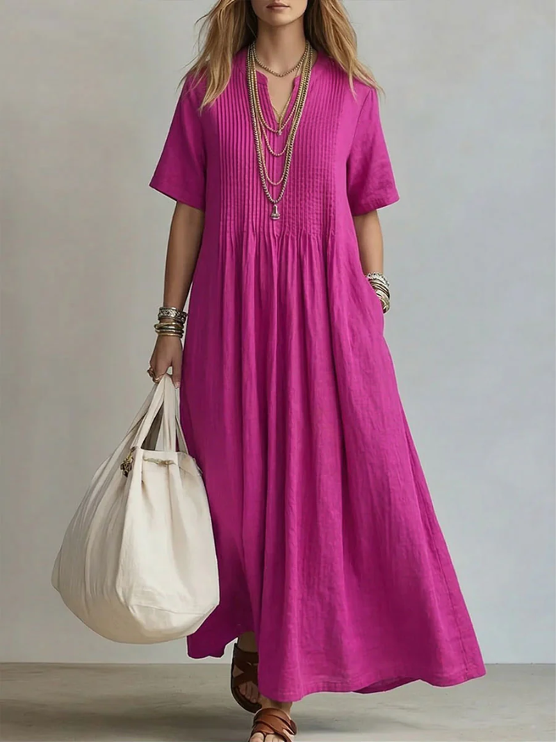 Helga | Plissiertes Sculpting-Kleid