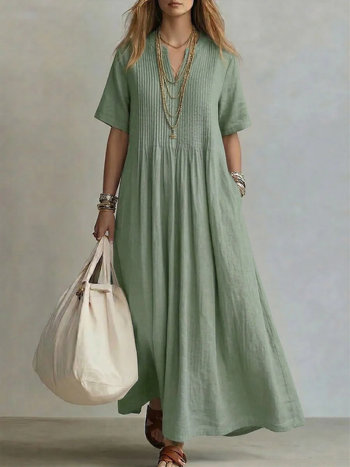 Helga | Plissiertes Sculpting-Kleid