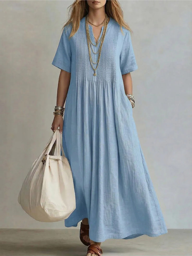 Helga | Plissiertes Sculpting-Kleid