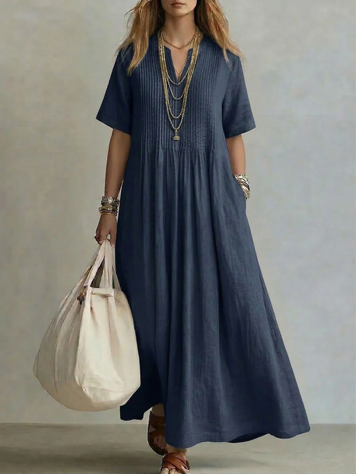 Helga | Plissiertes Sculpting-Kleid