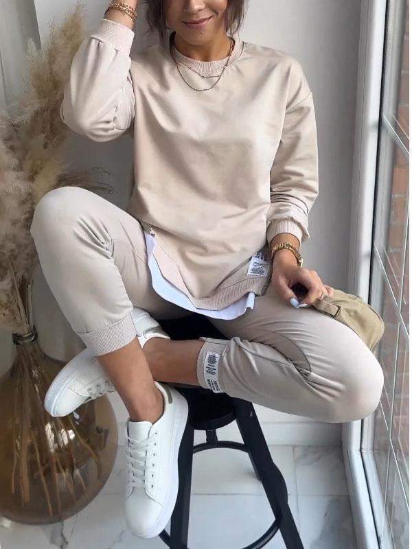 Comvia | Entspanntes und Bequemes Zweiteiliges Set für Damen