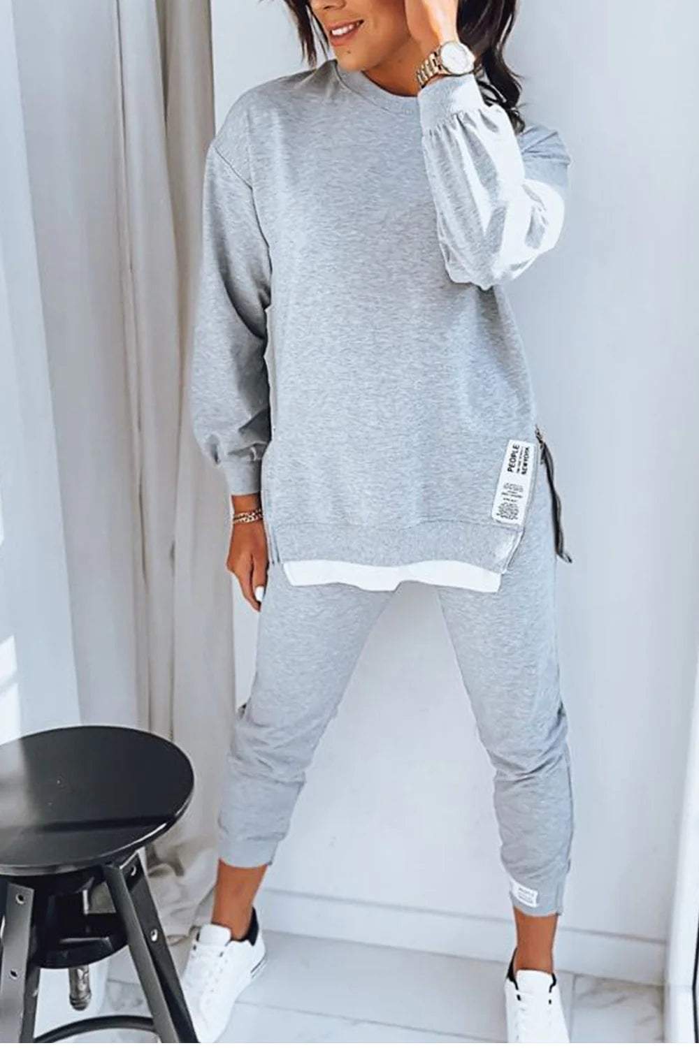 Comvia | Entspanntes und Bequemes Zweiteiliges Set für Damen