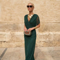 Morgan | Elegantes grünes Kleid