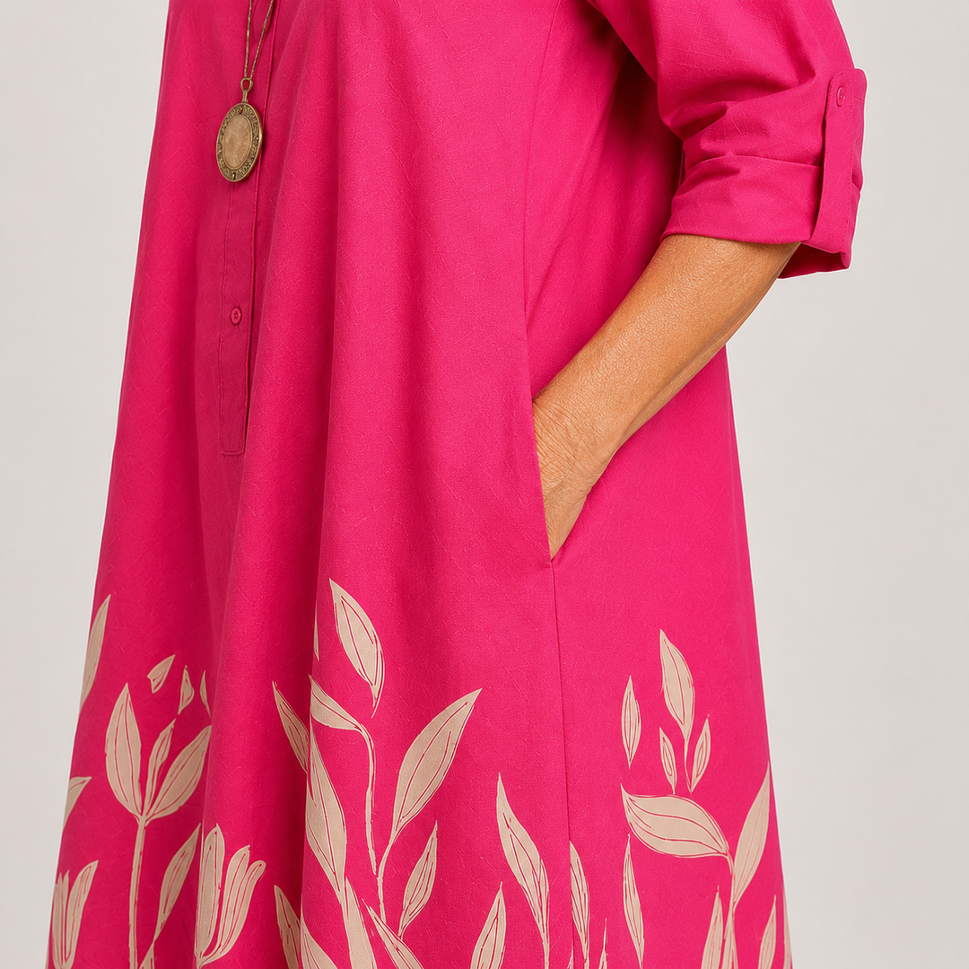 Annemarie | Bequemes Midi-Kleid