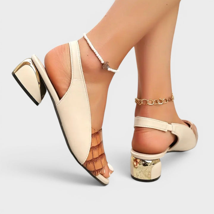 Corina | Sandales à petits talons