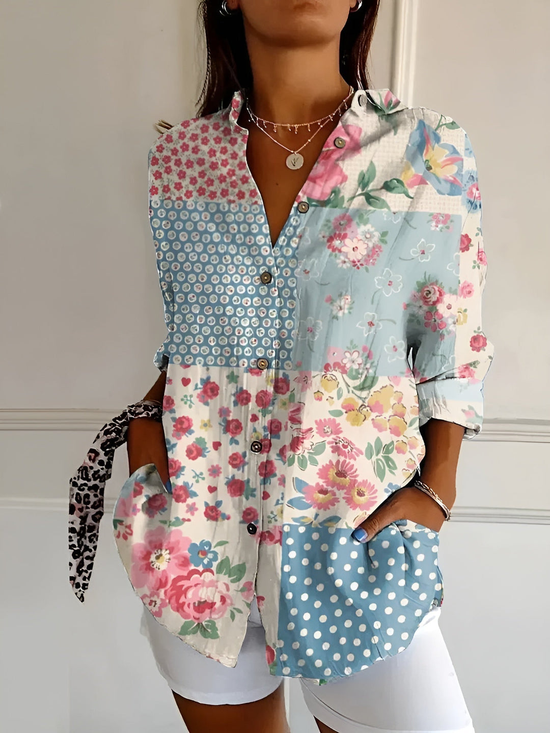 Cerelia | Stilvolle Bluse mit Blumenmuster