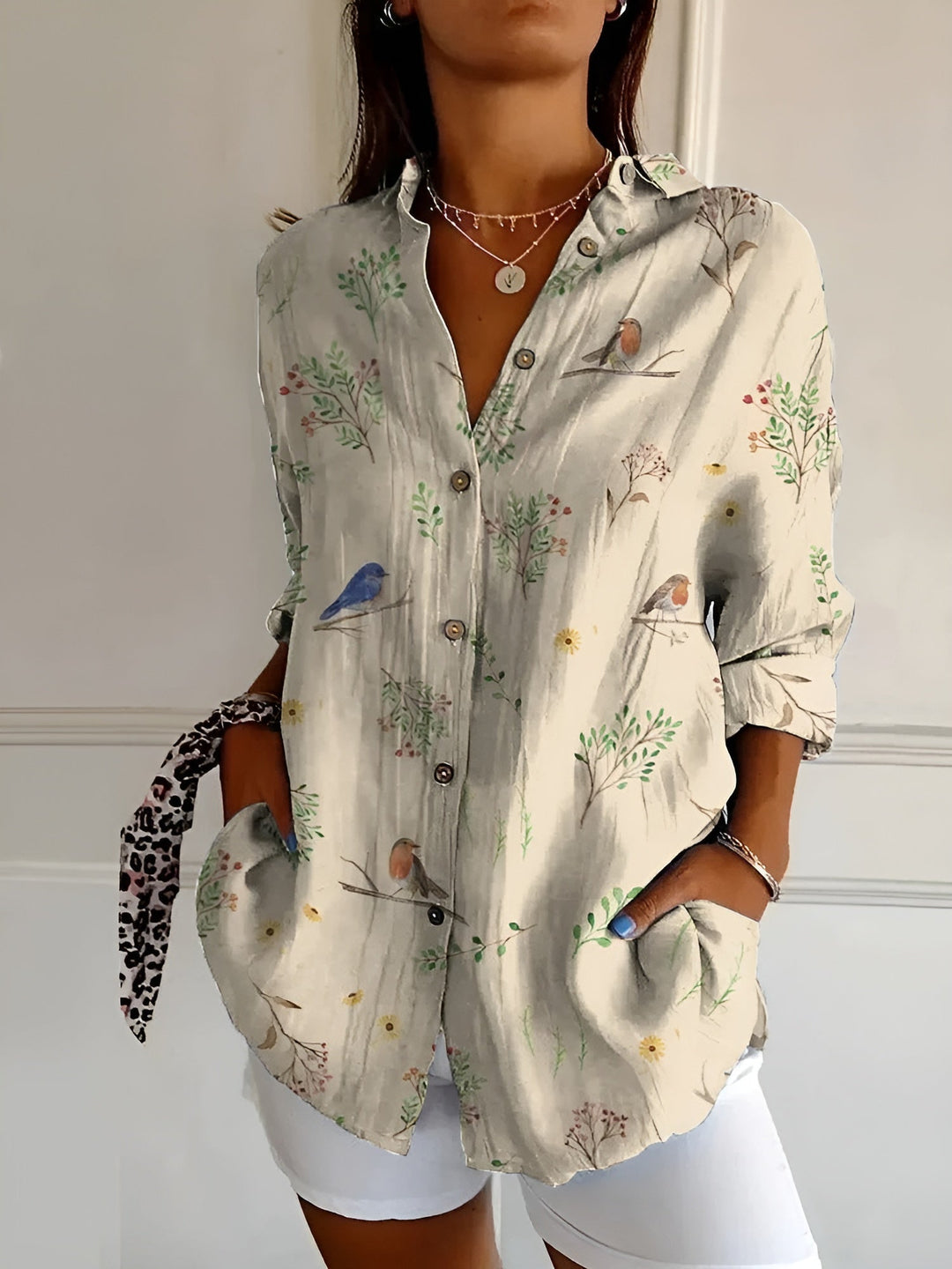Cerelia | Stilvolle Bluse mit Blumenmuster