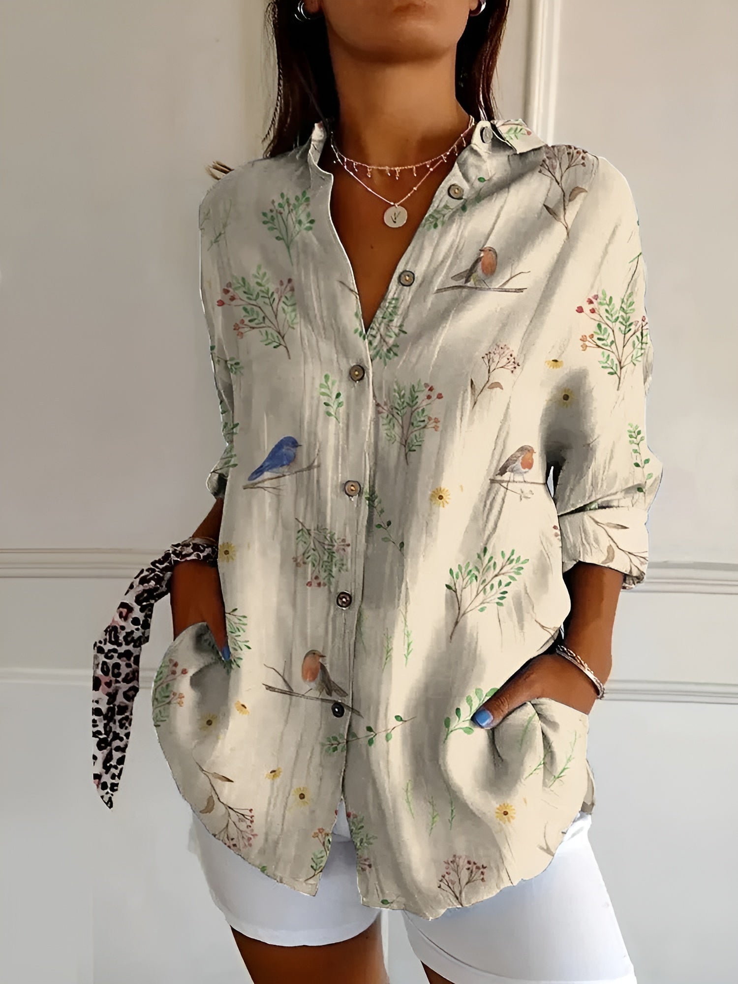 Cerelia | Stilvolle Bluse mit Blumenmuster