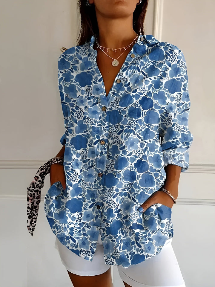 Cerelia | Stilvolle Bluse mit Blumenmuster