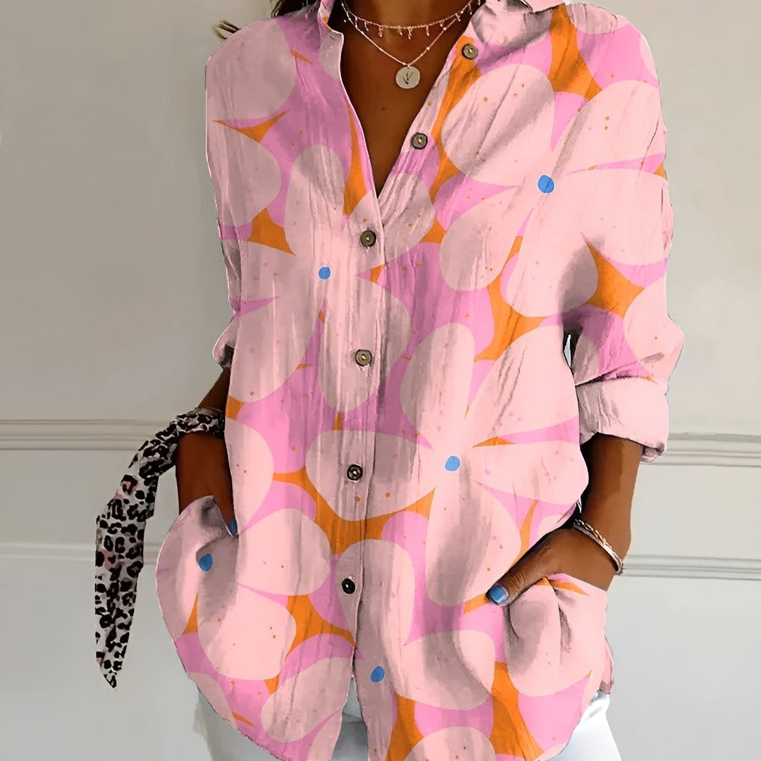 Cerelia | Stilvolle Bluse mit Blumenmuster