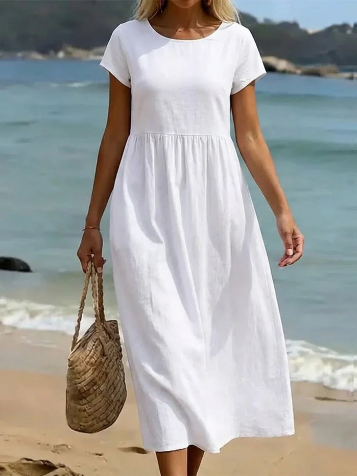 Ursina | Fluid Midi Kleid