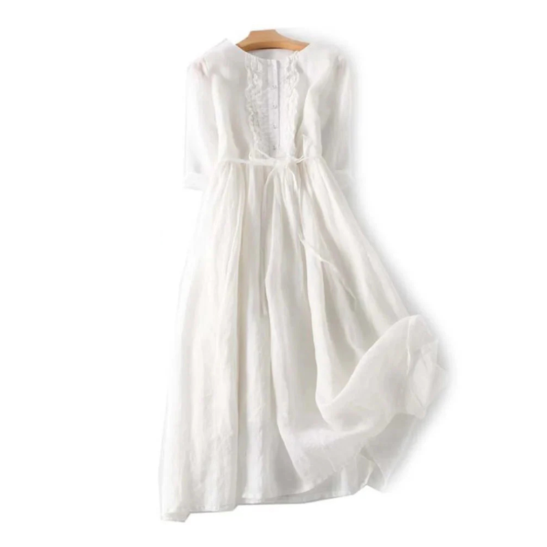 Andrea | Federleichtes Maxikleid