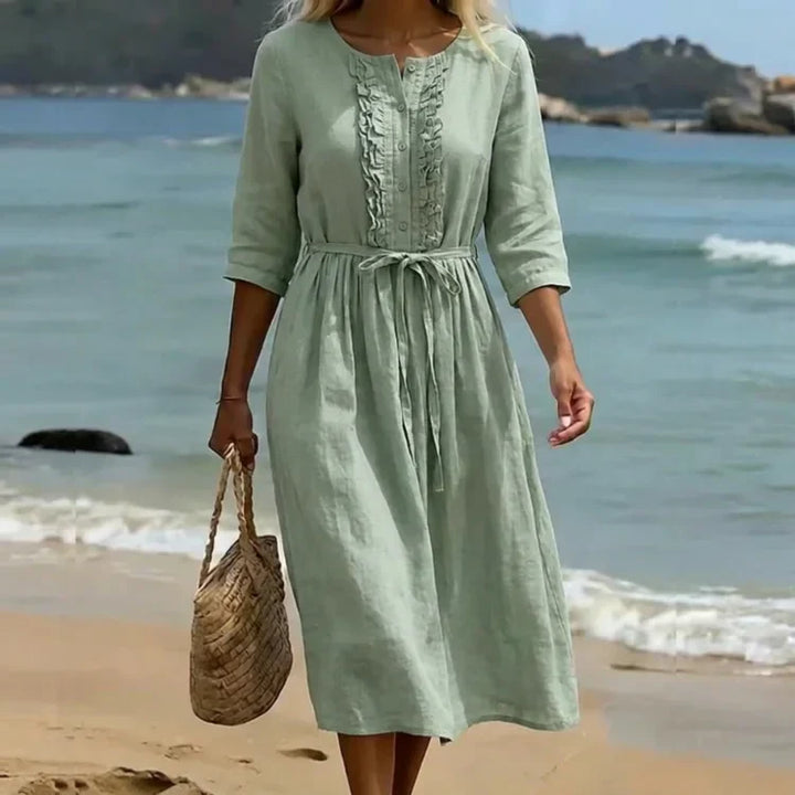 Andrea | Federleichtes Maxikleid